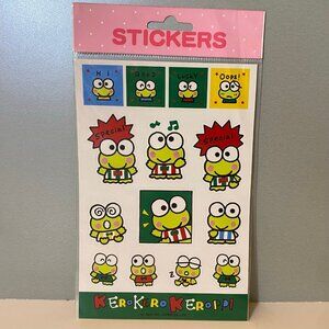 Vintage Sanrio 1991 Keroppi Stickers